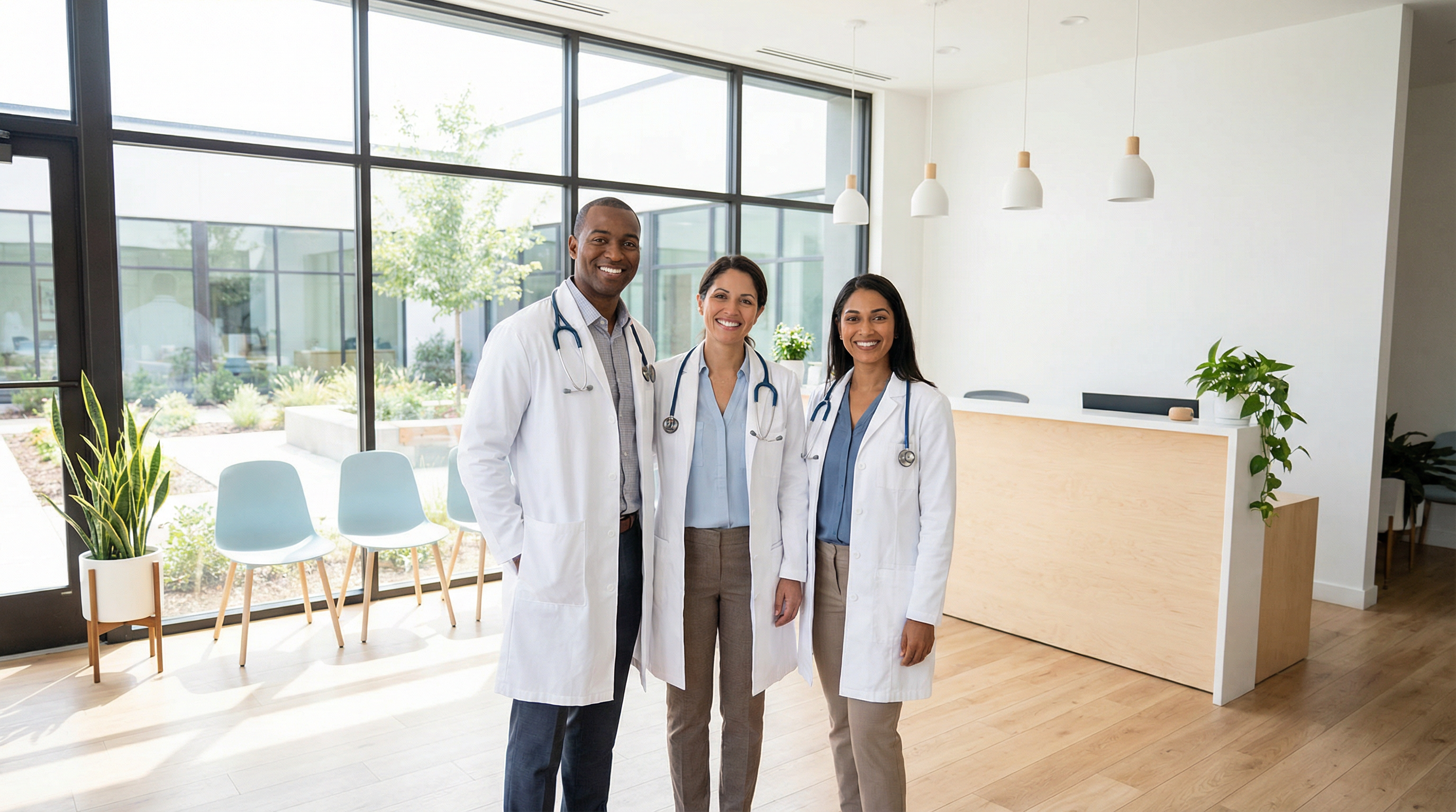 Equipe médica profissional